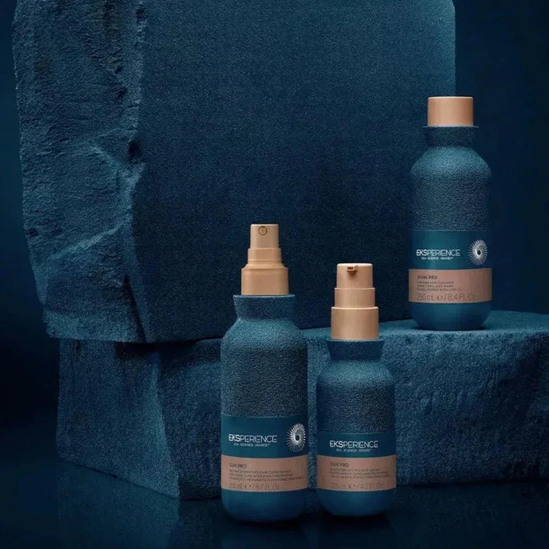 Eksperience Sun kit Solare Capelli Shampoo, Balsamo e Crema Protettiva