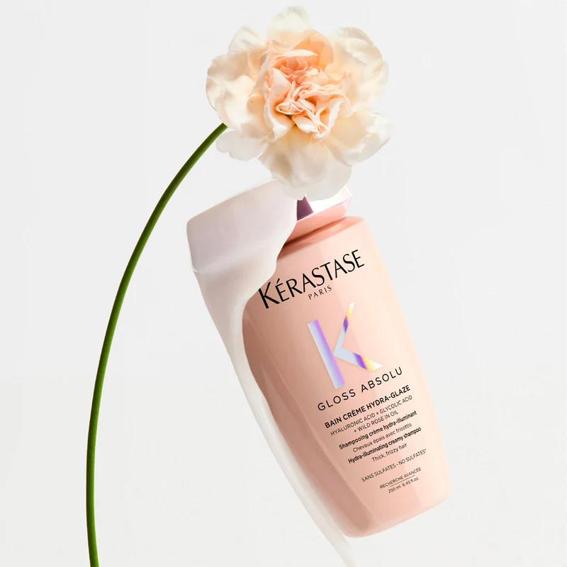 Kerastase Gloss Absolu Bain Creme Hydra Glaze 500ml - shampoo illuminante capelli spessi