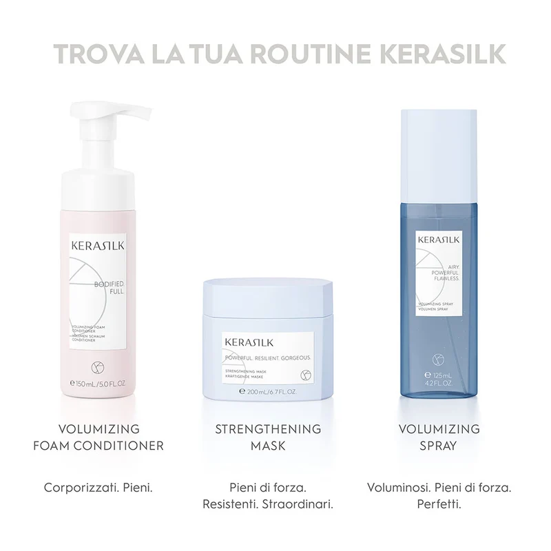 Kerasilk Essentials Volumizing Foam Conditioner 150ml - balsamo volumizzante