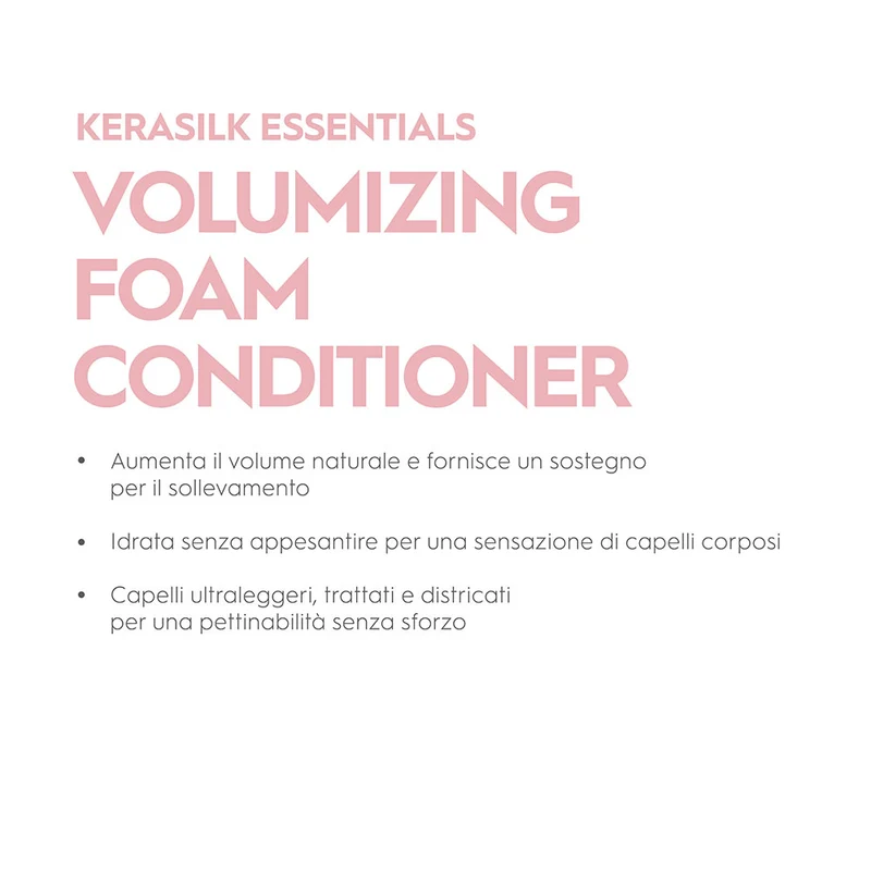 Kerasilk Essentials Volumizing Foam Conditioner 150ml - balsamo volumizzante