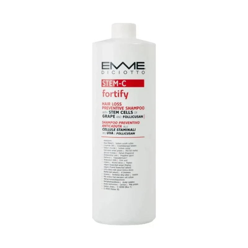 Fortify Hair Loss Preventive Shampoo STEM-C Emmediciotto anticaduta