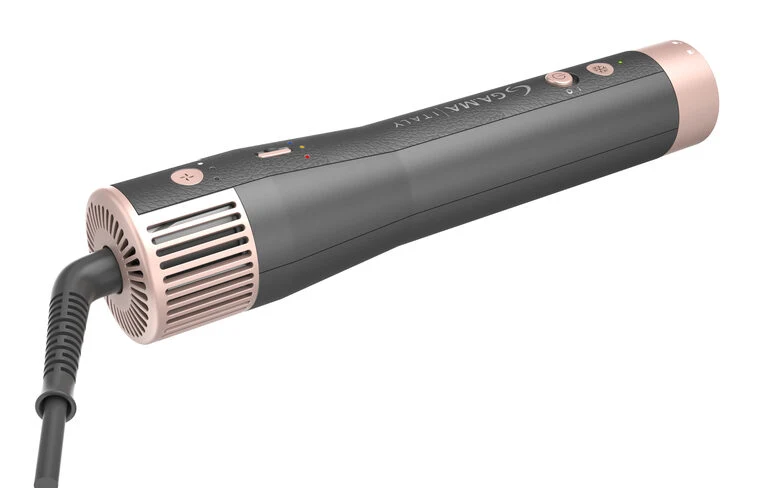 GA.MA Multistyler UniQ Aura Airflow Grigio, Rosa 1500 W 1,8 m