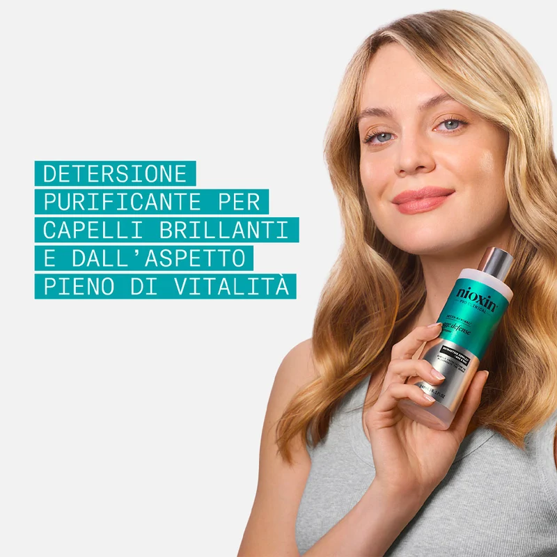 Nioxin Age Defense Shampoo 475ml - shampoo purificante