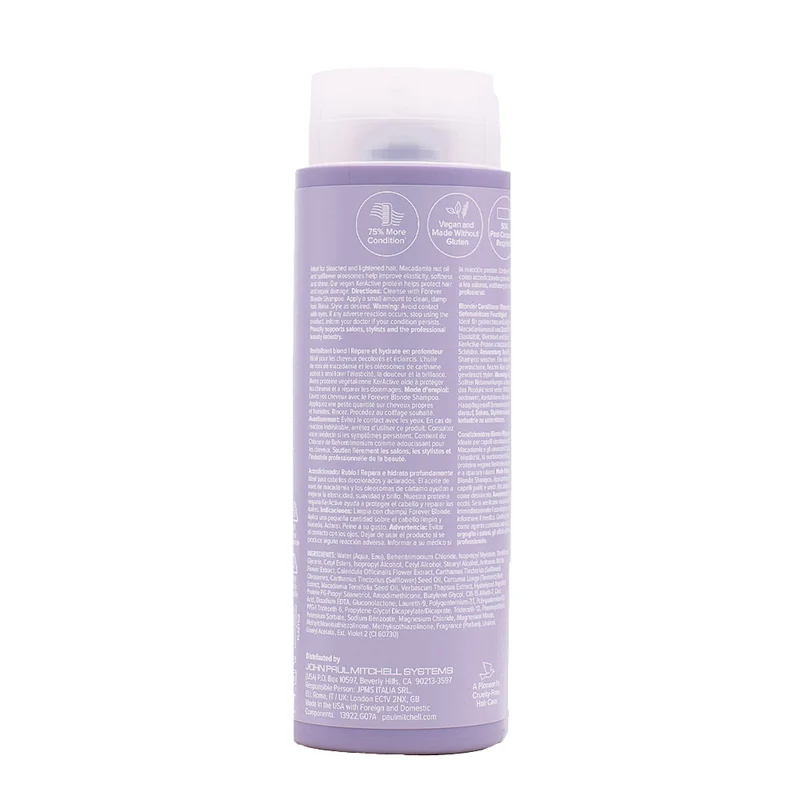 Paul Mitchell Forever Blonde Conditioner 300ml - balsamo ristrutturante capelli biondi