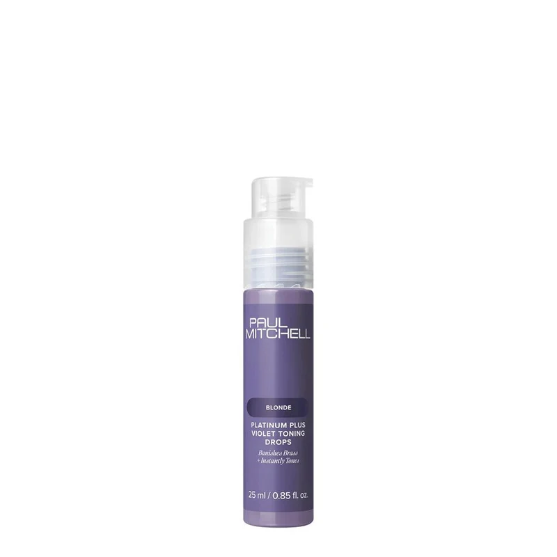 Paul Mitchell Platinum Plus Violet Toning Drops 25ml - gocce tonalizzanti viola capelli biondi