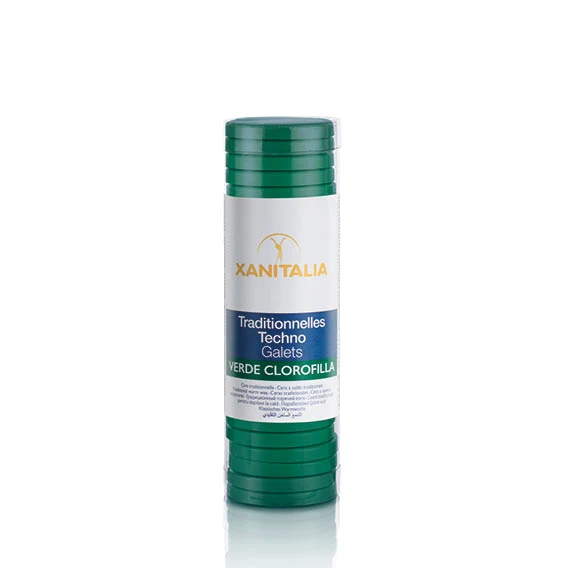 Cera Tradizionale a Dischi Verde Clorofilla 400g Xanitalia
