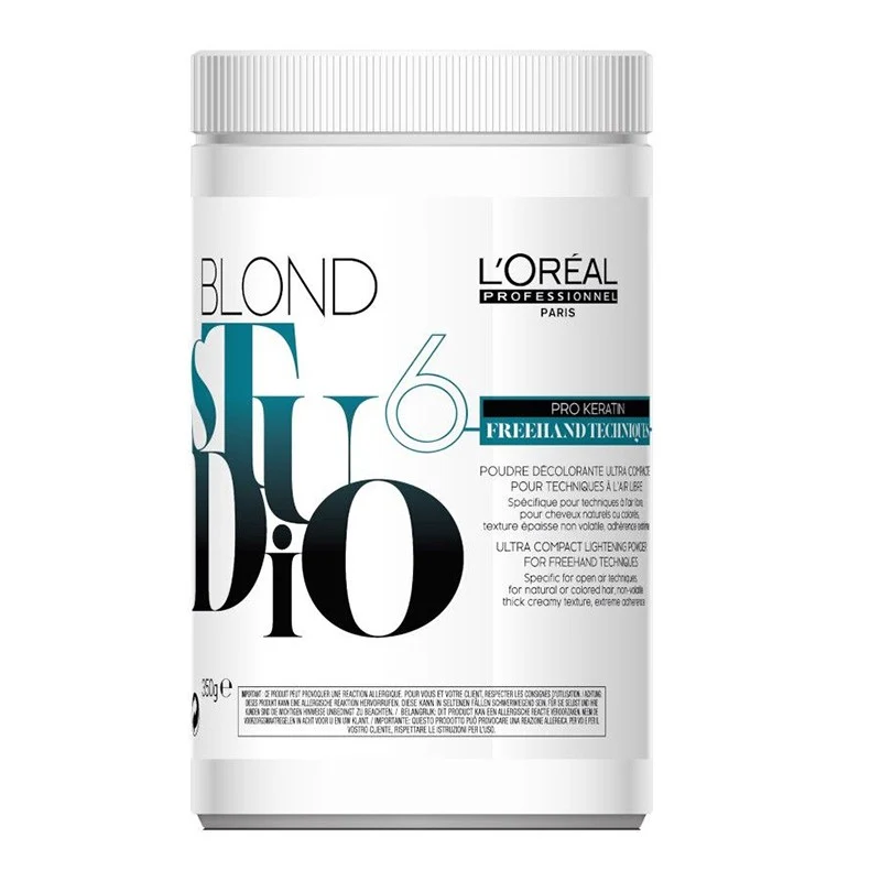 Blond Studio 6 Pro Keratin Schiaritura Mano Libera L'Oreal 350g