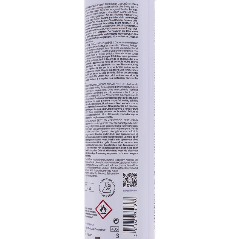 Kerasilk Styling Ultimate Hold Hairspray 300ml - lacca ultra forte