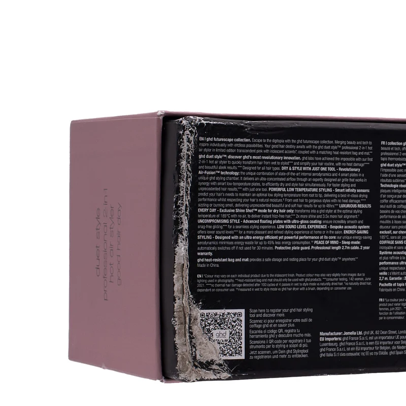 Hair Galllery Resi Come Nuovi Ghd Duet Style Futurescape Transcendent Pink - Imballaggio danneggiato