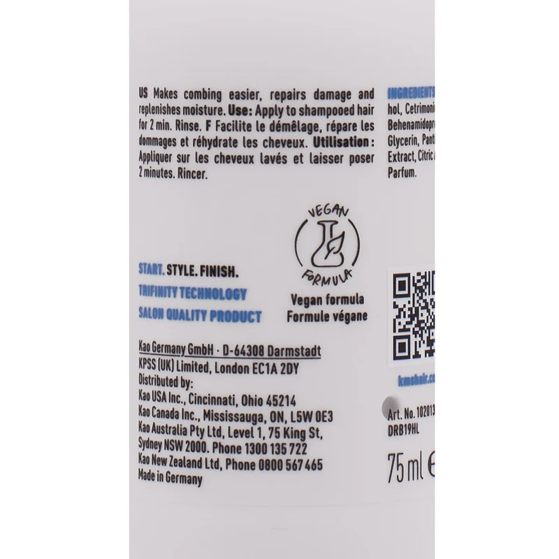 KMS Moist Repair Conditioner 75ml - conditioner per capelli normali o secchi