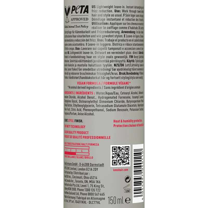 KMS All Smooth Smoothing Lotion 150ml - lozione anti crespo