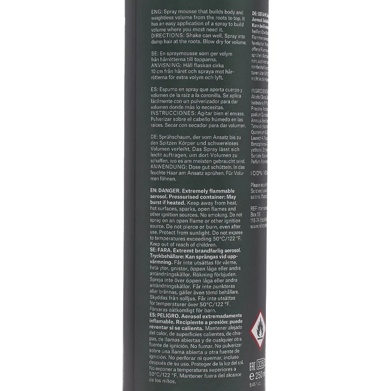 Stockholm Sweden Ref Root To Top N°335 250ml - mousse volumizzante