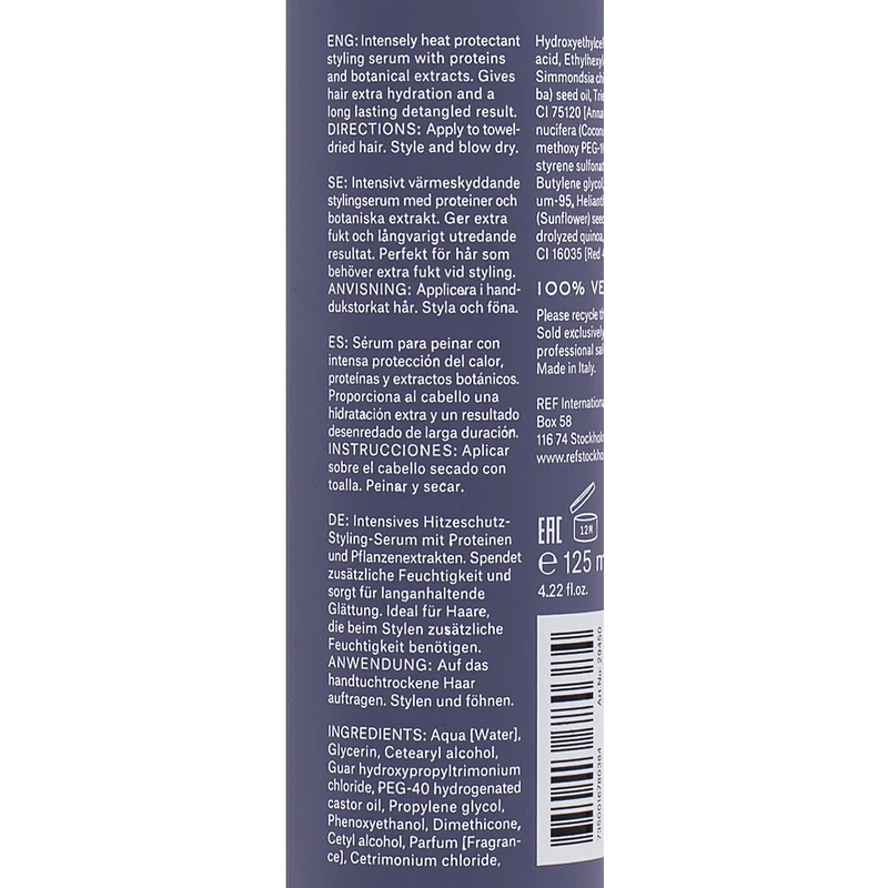 Stockholm Sweden Ref Leave In Serum 125ml - siero idratante