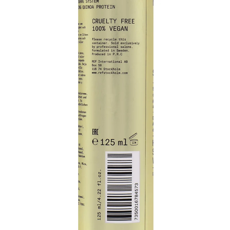 Stockholm Sweden Ref Stay Smooth N°241 125ml - crema protezione calore anticrespo