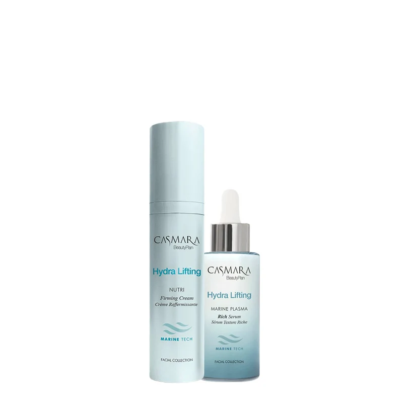 Casmara Hydra Lifting Marine Plasma Rich Serum 50ml Nutri Firming Cream 50ml