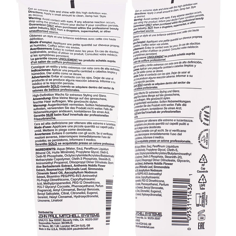 Paul Mitchell Flexible Style Wax Works 200ml – gel definizione e lucentezza