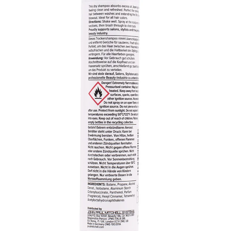 Paul Mitchell Dry Wash 100ml - shampoo secco