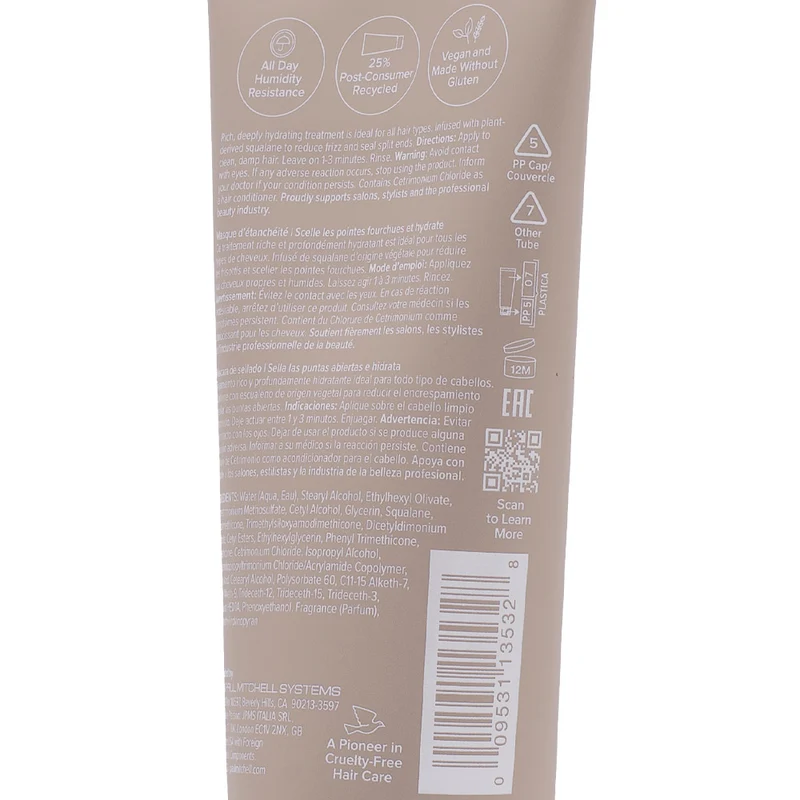 Paul Mitchell Smooth Sealing Mask 150ml - maschera lisciante