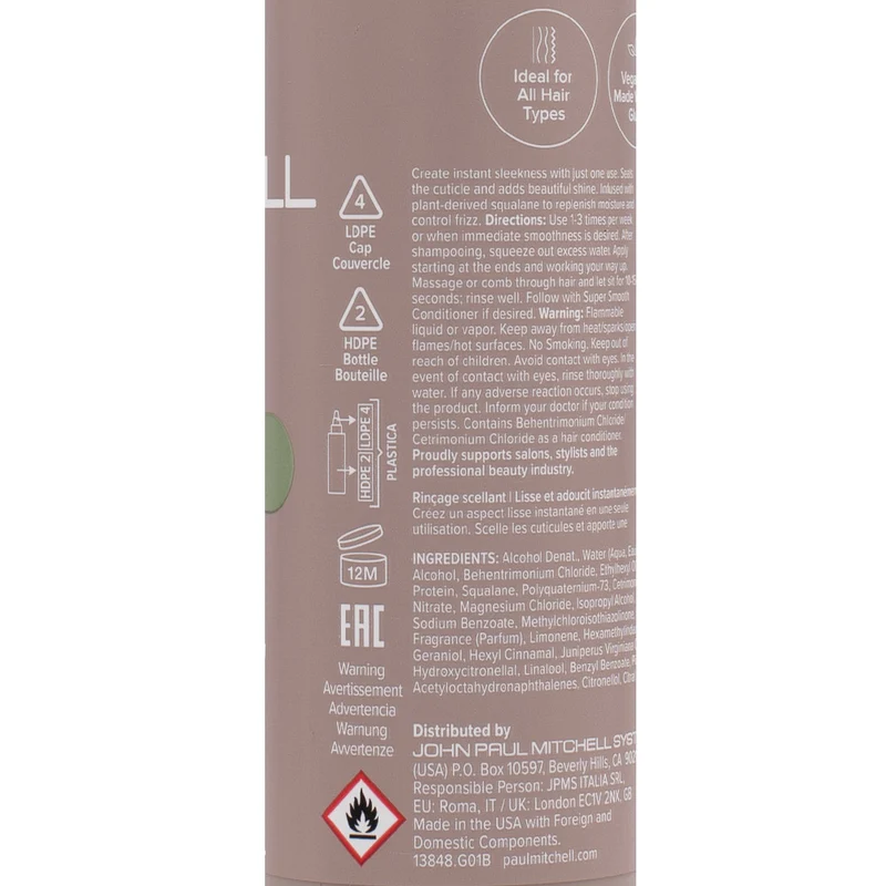 Paul Mitchell Smooth Sealing Rinse 150ml - trattamento con risciacquo anticrespo