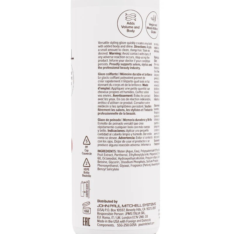 Paul Mitchell Flexible Hold Super Sculpt Styling Glaze 250ml - fluido modellante