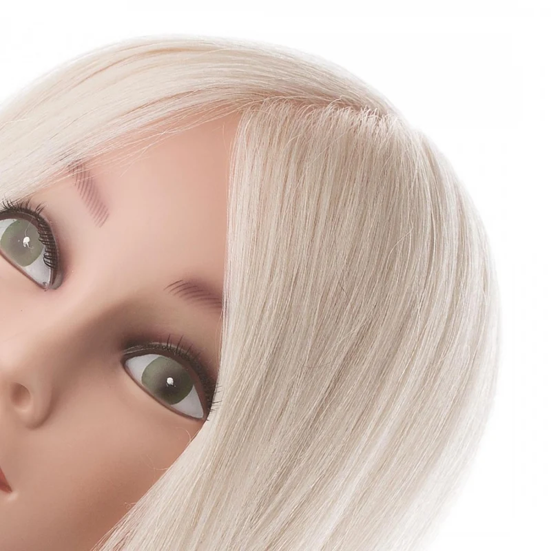Xani Testina Capelli 100% Naturali Ultra Bianco 35 C