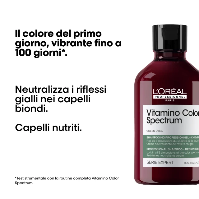 L'Oréal Professionnel Vitamino Color Spectrum Shampoo Verde 300ml