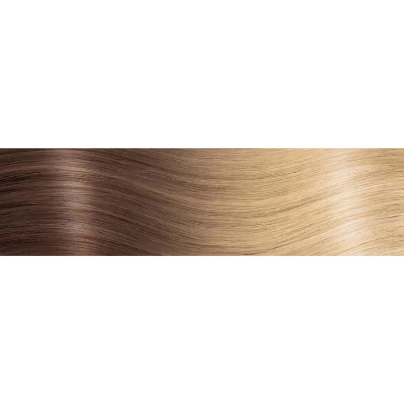 She extension con cheratina effetto Shatush naturali lisce 55/60cm HEX8007D