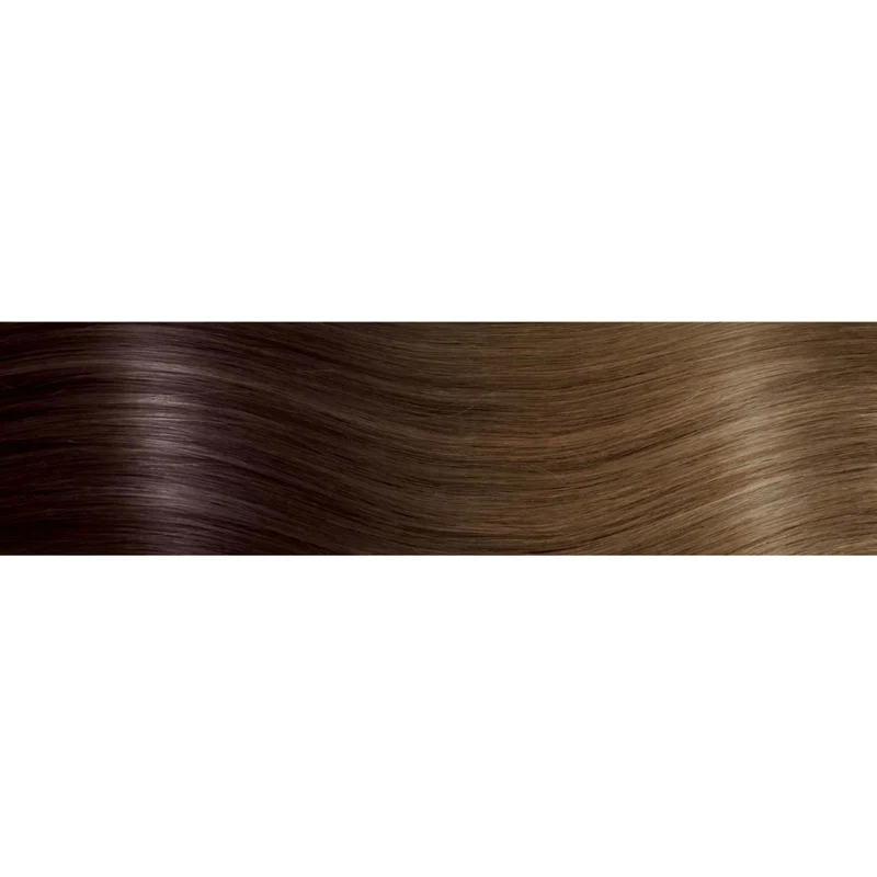 She extension con cheratina effetto Shatush naturali lisce 55/60cm HEX8007D