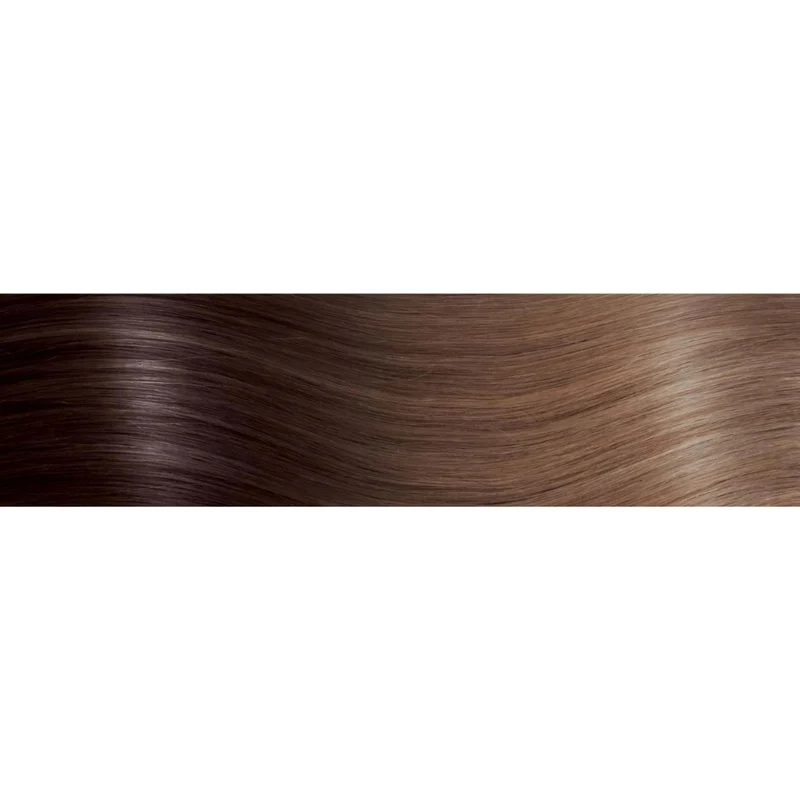 She extension con cheratina effetto Shatush naturali lisce 55/60cm HEX8007D