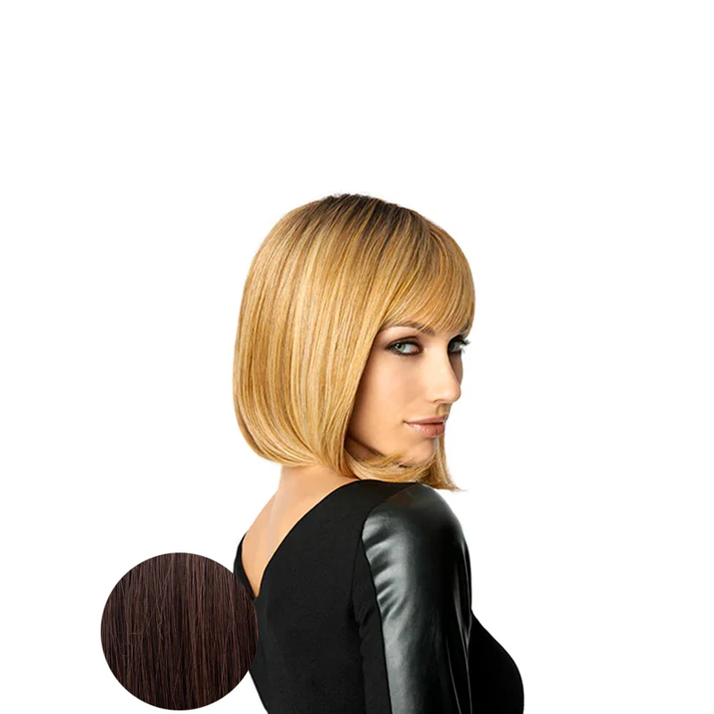 Hairdo Classic Page Parrucca Castano Medio Ramato