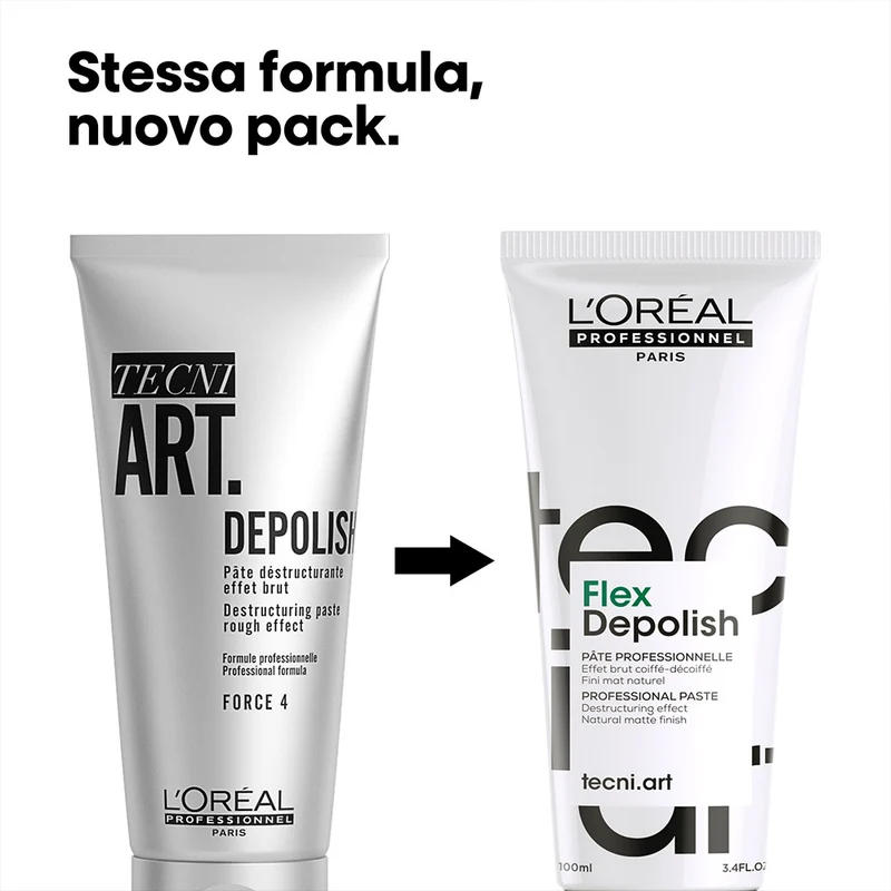 L'Oréal TecniArt Flex Depolish 100ml - cera modellante opaca