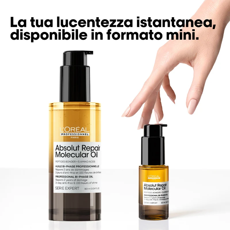 L'Oreal Professionnel Paris Serie Expert Absolut Repair Molecular Oil 90ml - olio capelli danneggiati