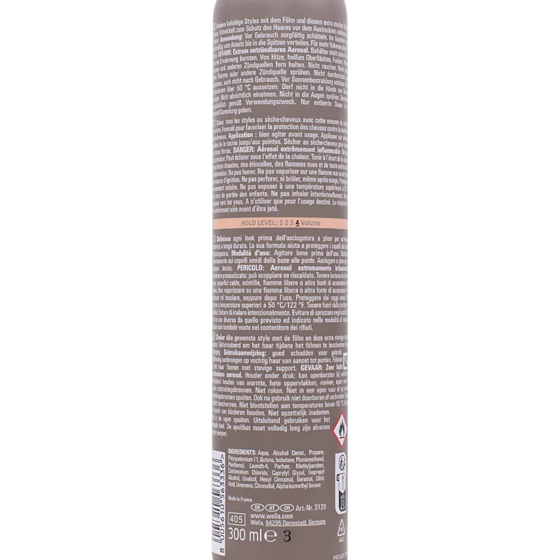 Wella EIMI Volume Shape Control 300ml - schiuma extra forte