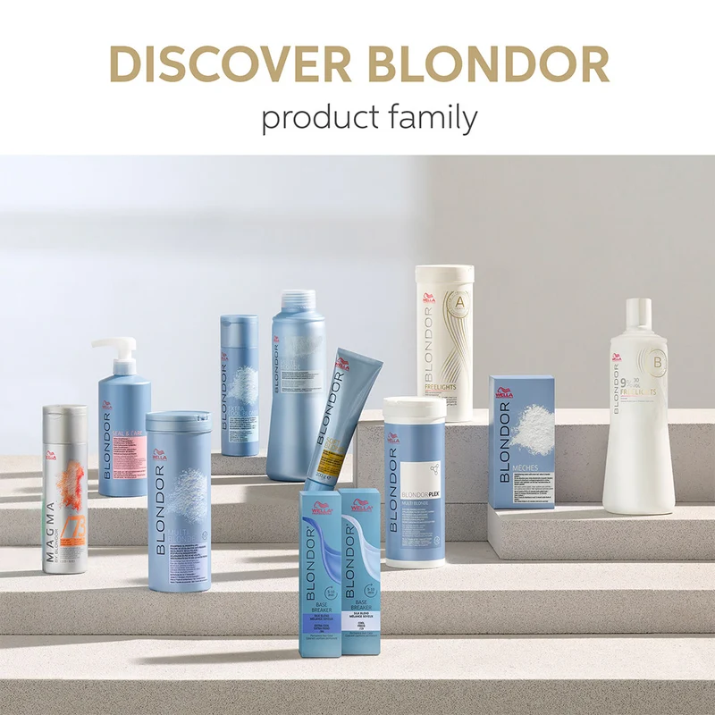 Wella Blondor Freelights Developer 6% 20vol 1000ml - lozione ossidante