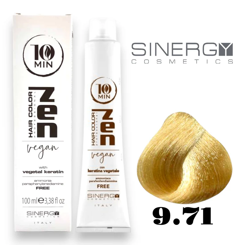 Zen Hair Color 10 Minuti Vegan N 9.71