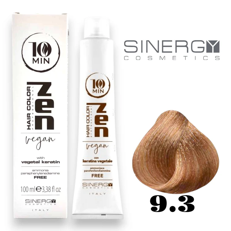 Zen Hair Color 10 Minuti Vegan N 9.3