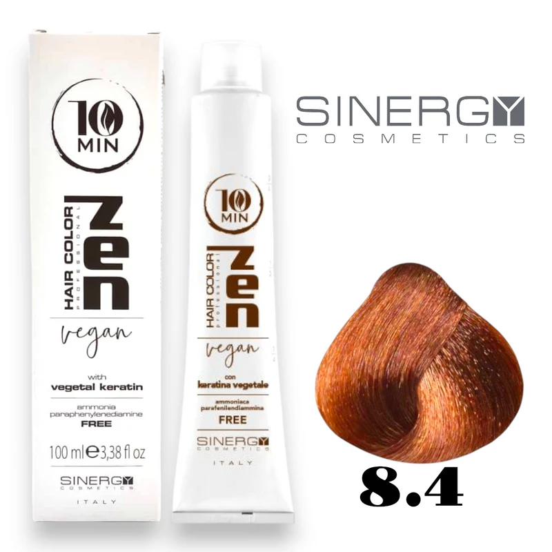 Zen Hair Color 10 Minuti Vegan N 8.4