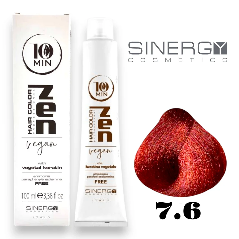 Zen Hair Color 10 Minuti Vegan N 7.6