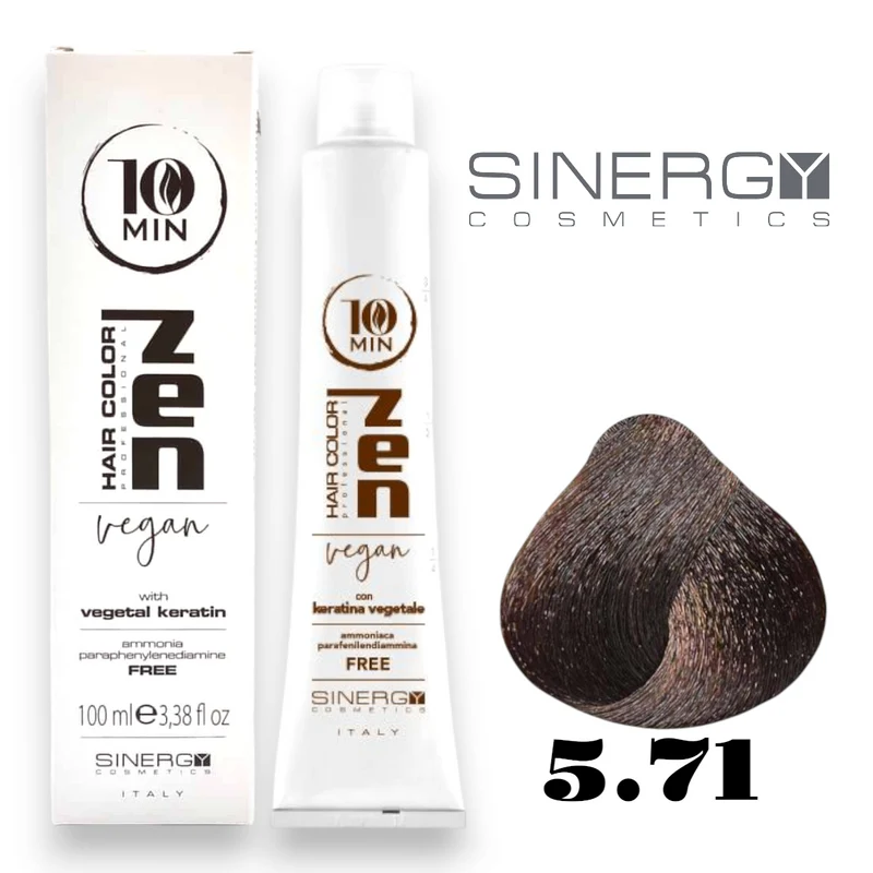 Zen Hair Color 10 Minuti Vegan N 5.71