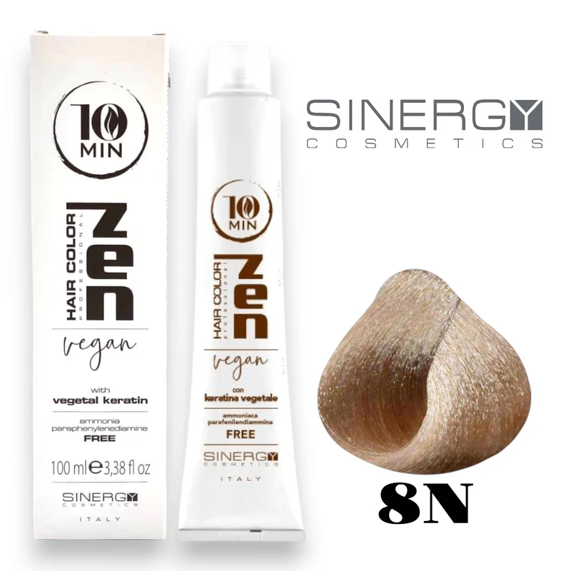 Zen Hair Color 10 Minuti Vegan N 08