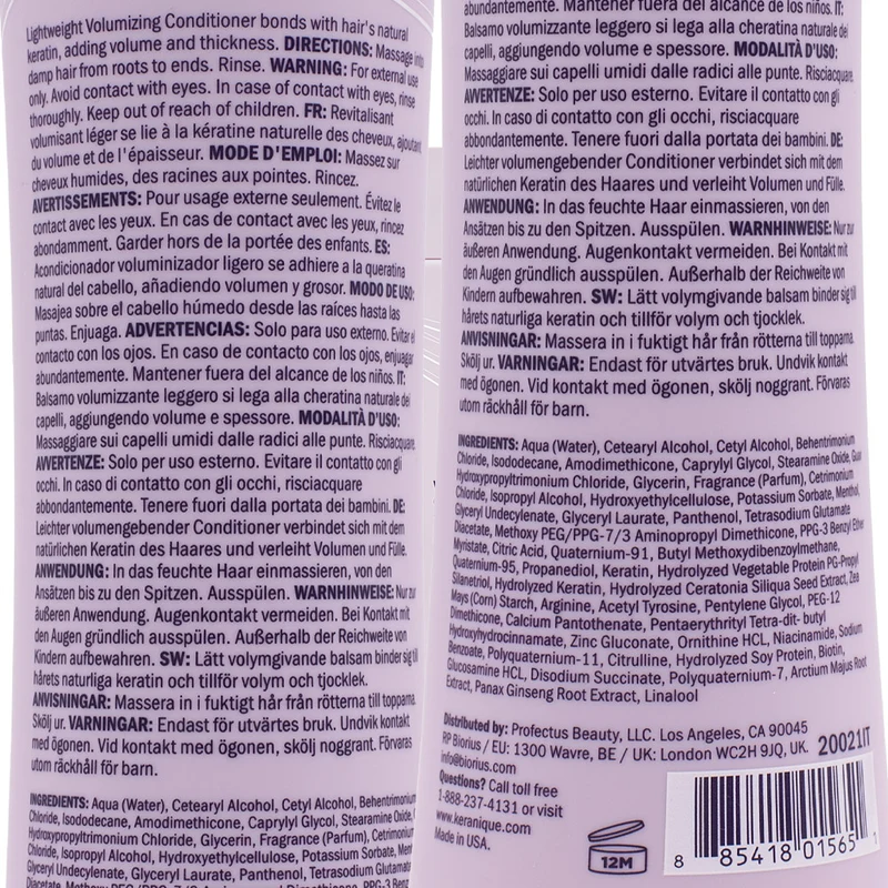Keranique Balsamo Rinforzante E Volumizzante 80Z - 236ml