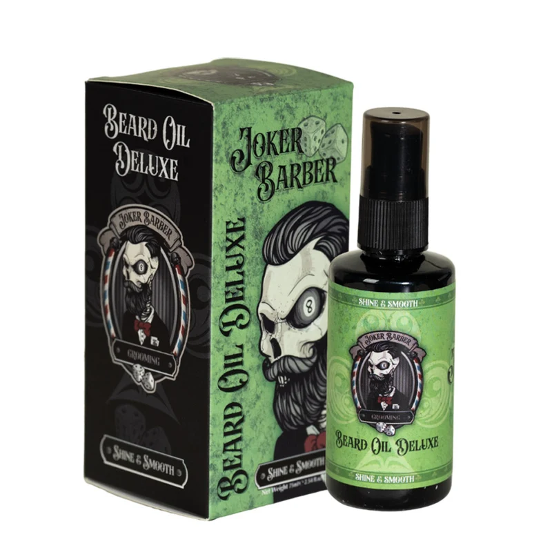 Joker Barber Beard Oil Deluxe 75ml - olio barba idratante