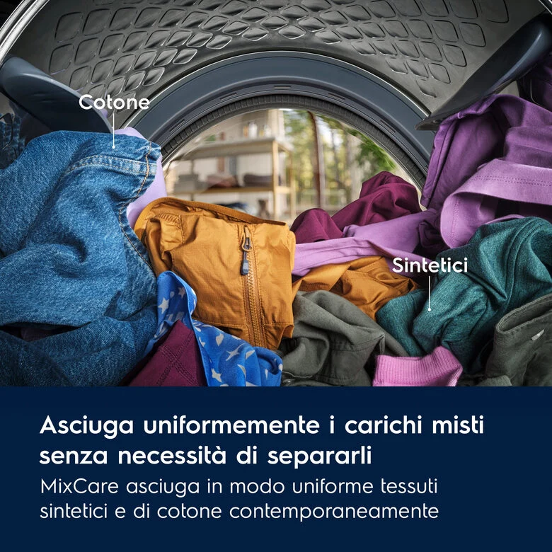 Electrolux EW9H39A asciugatrice Libera installazione Caricamento frontale 9 kg, Classe A, Bianco