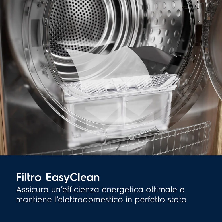 Electrolux EW7H28B Serie 700 Asciugatrice A Libera Installazione 8 Kg, Pompa Di Calore, DelicateCare, Filtro Ecoflow, Classe B, Bianco