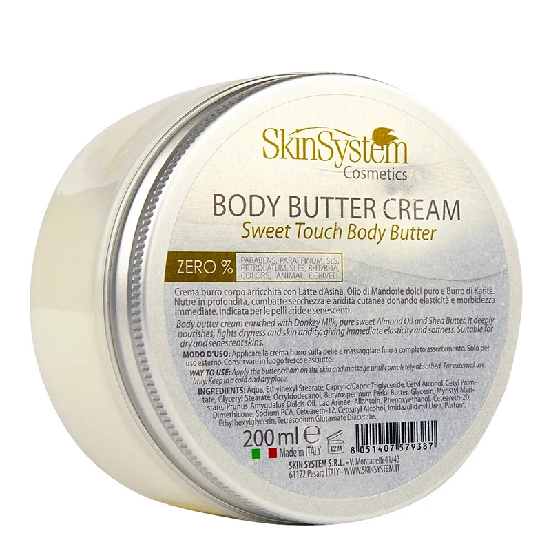 SkinSystem Body Butter Cream 200ml - crema burro corpo