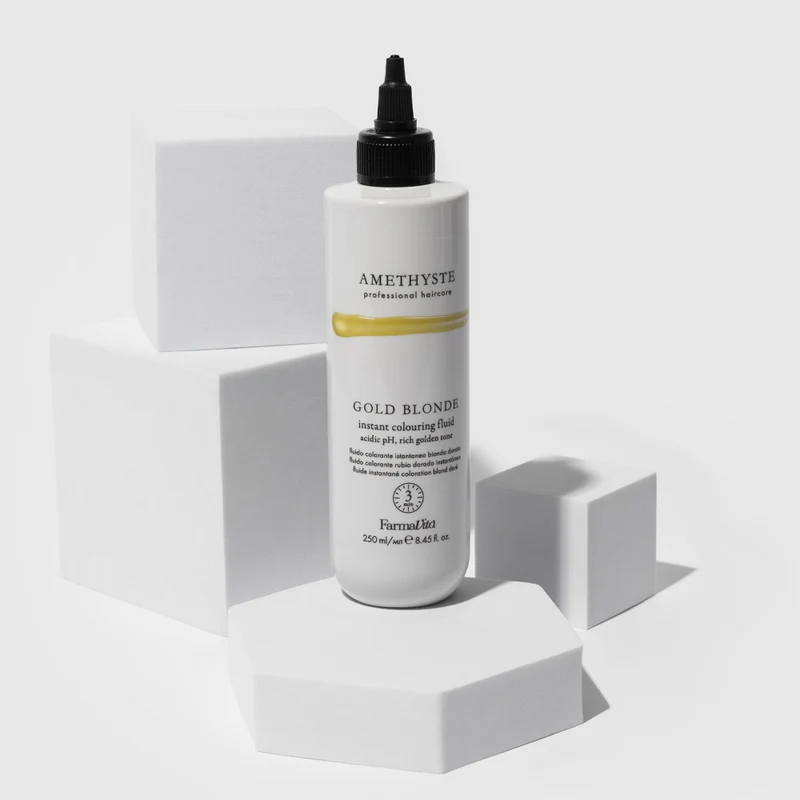 Amethyste Istant Color Fluid Gold Blonde 250ml - colore semi permanente pronto all'uso
