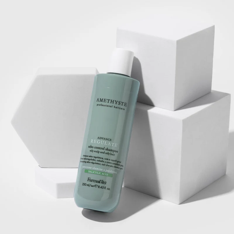 Farmavita Amethyste Specific Advance Regulate Sebo Control Shampoo 250ml - shampoo sebo regolatore