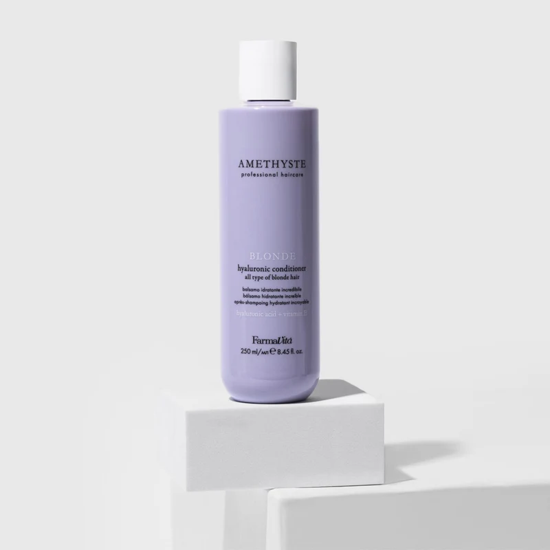 Farmavita Amethyste Blonde Hyaluronic Conditioner 250ml - balsamo capelli biondi