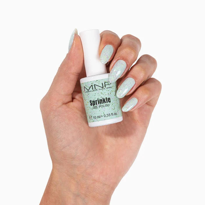 Mesauda MNP Gel Polish 103 Mint Sundae Effetto Puntinato Dotty