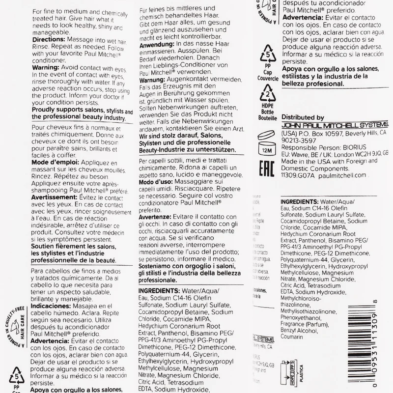Paul Mitchell Shampoo One 500ml - shampoo quotidiano